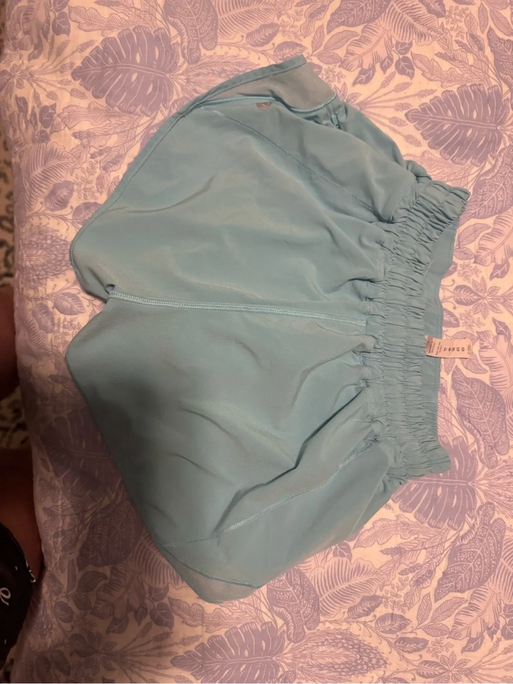 lululemon athletica Aqua Blue Women's Running Shorts